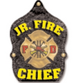 Jr Fire Chief Plastic Fire Helmet